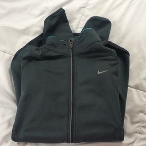 Nike dri fit zip up